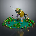 Frog Poison Frog Game Frog Reptile Cold Blooded Animal Reptile 3d model