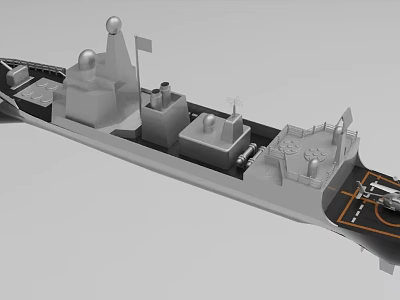 Detailed Industrial Equipment 3D Model Featuring Mechanical Structure And Technical Components 3d model