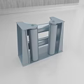 Marine Ship Metal Roller Bracket Heavy Duty Construction for Cable Guidance
