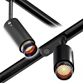 Modern LED Downlights And Spotlights With Black White Finish And Sleek Design