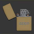 Lighter Mechanical Lighter Kerosene Lighter Windproof Lighter Realistic 3d model