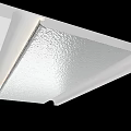 Ceiling Design With Integrated Lighting And Textured Panel