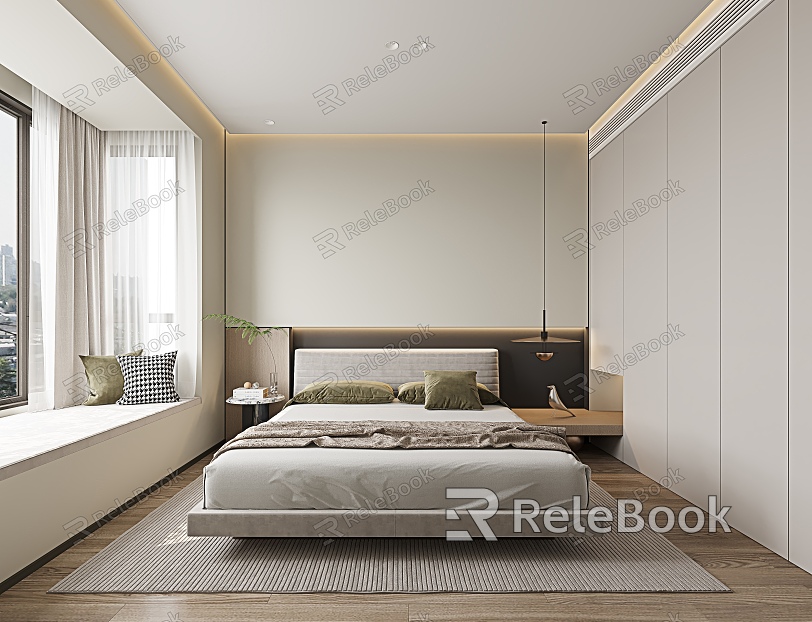 Modern Bedroom model