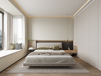 Modern Bedroom model