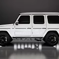 White SUV Car Exterior Design With Black Alloy Wheels And Sleek Body Styling