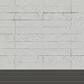 White Stone Background Wall With Natural Texture And Modern Interior Design