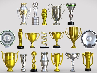 Modern Trophy 3d model