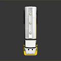 Yellow And White Tanker Truck With Shell Logo Functional Vehicle Design
