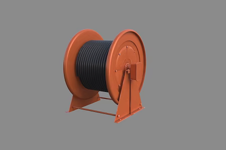 Terminal Tray Cable Reel Cable Tray Portable Cable Tray 3d model