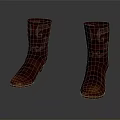 Brown Leather Patterned Vintage Boots With Stylish Design For Fashionable Look