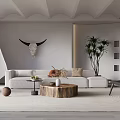 The Silent Living Room 3d model