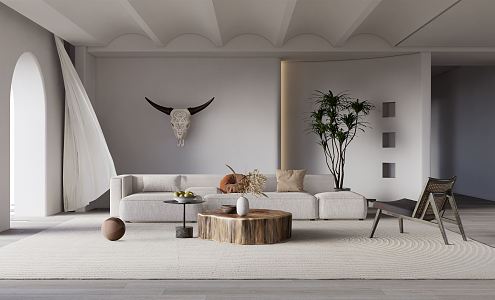 The Silent Living Room 3d model