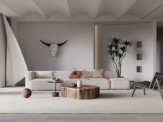 The Silent Living Room 3d model