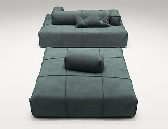 Modern Lazy Sofa 3d model