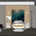 modern ward 3d model