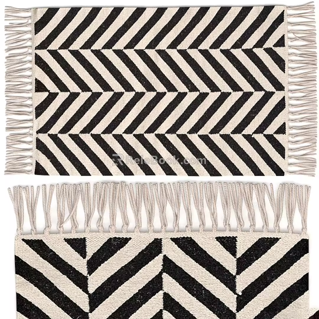 square carpet 3d model
