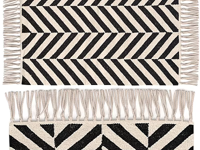 square carpet 3d model