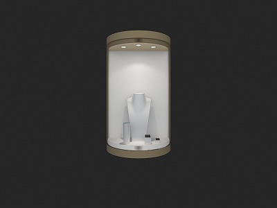 Window Jewelry Window Display Window 3d model