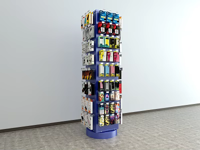 modern shelf 3d model modern shelf 3d model