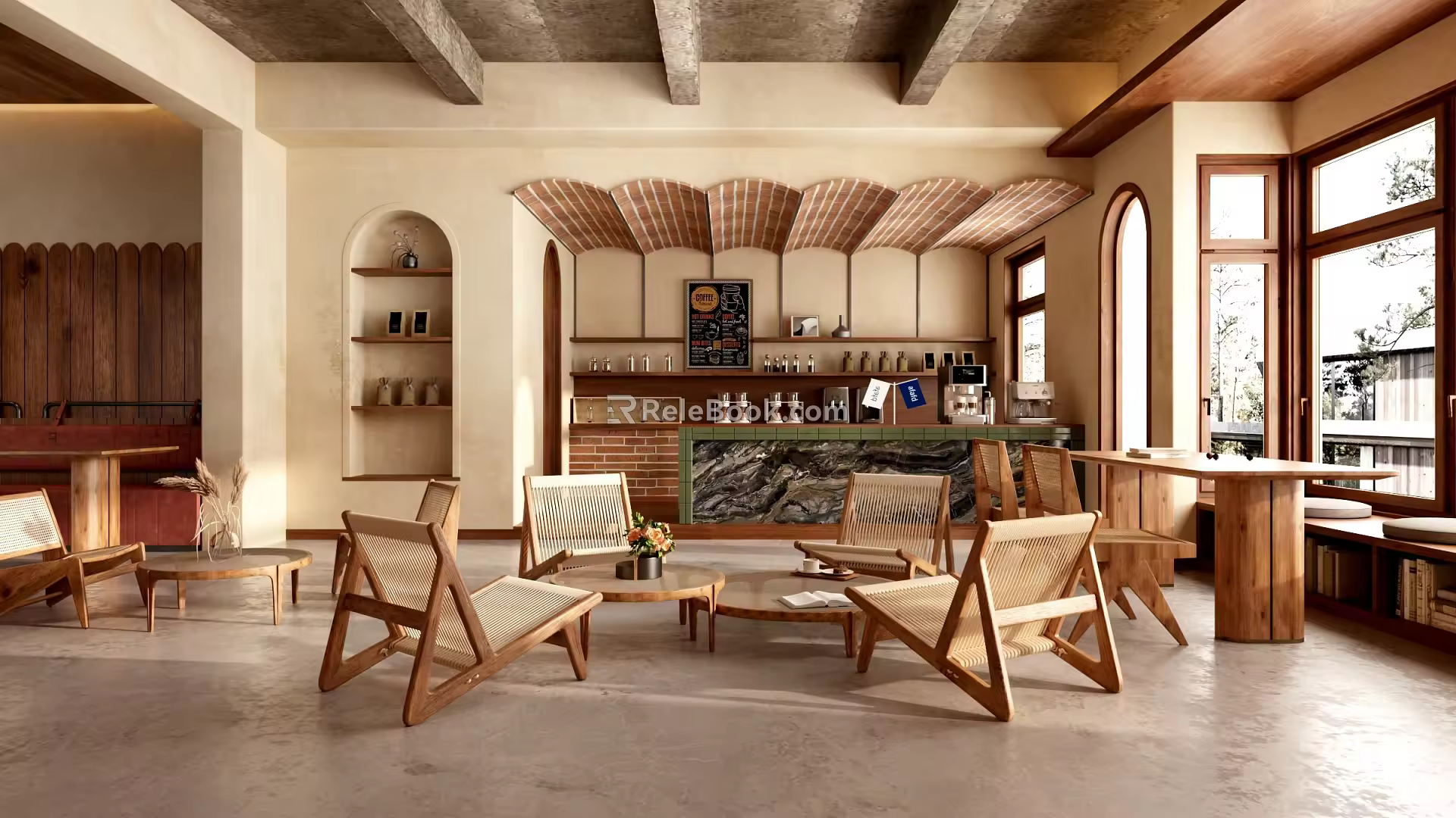 Cafe 3d model