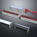 Modern Outdoor Chair Designs With Concrete Wooden And Metal Materials For Garden Use