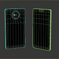 Microsoft Smartphones Side By Side With Sleek Black Design Rear Camera And Front Screen