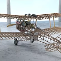 modern aircraft 3d model