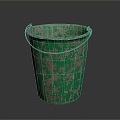 Plastic Bucket Plastic Bucket Bucket Pot Container 3d model