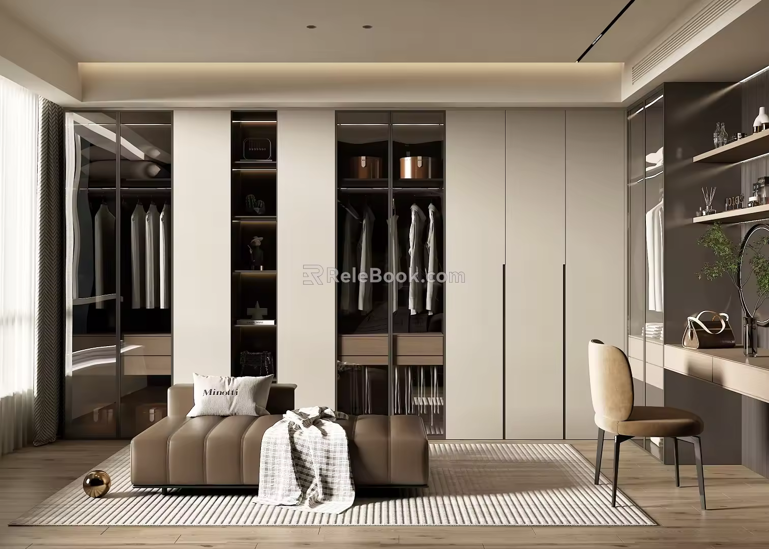 Home cloakroom 3d model