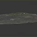 Stacked Natural Stone Slabs With Green Gray Textured Surface And Top Marker