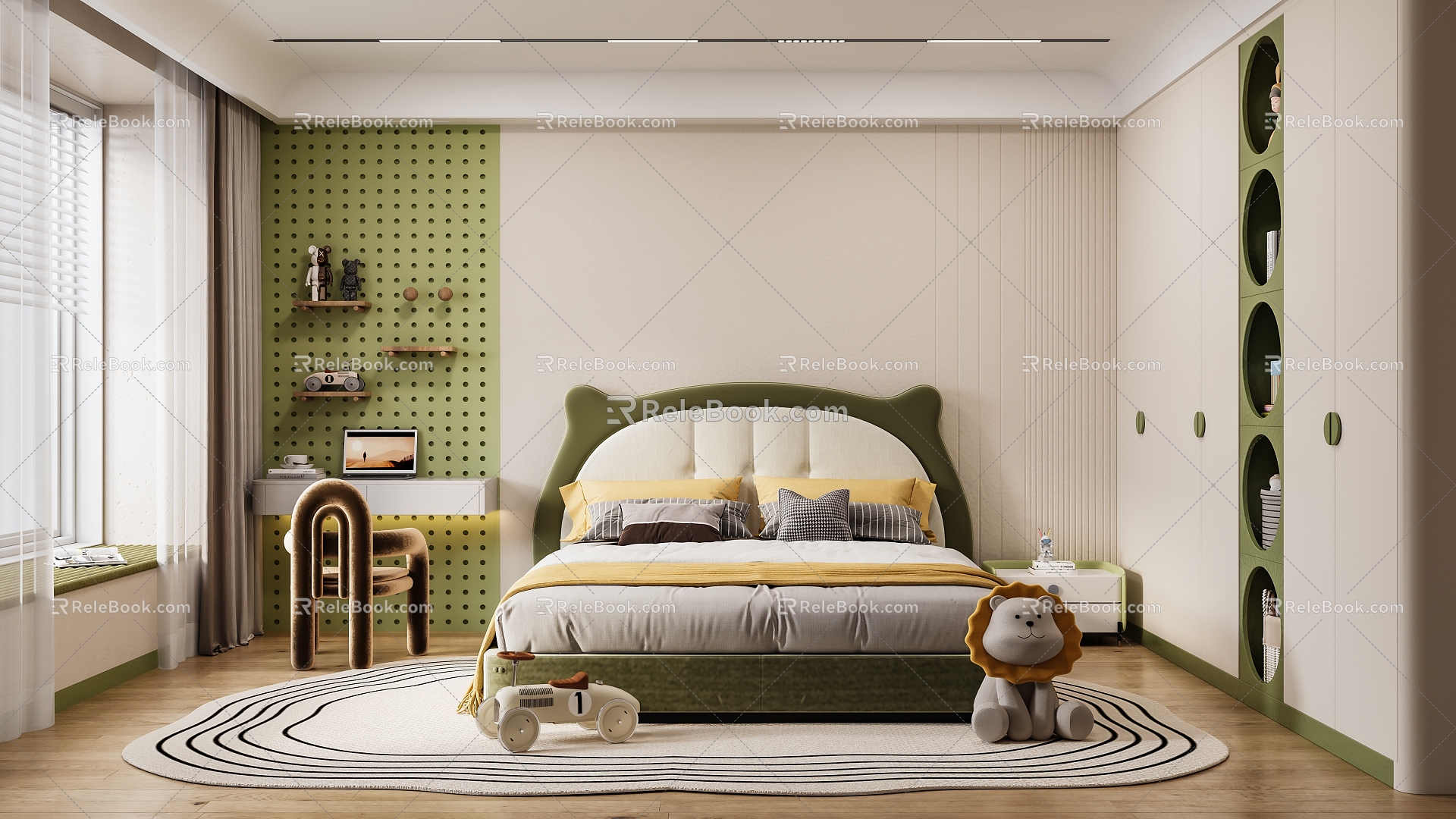 Children's room general 3d model