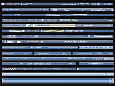 Modern Runway Fitness Runway Road Park Greenway Trail Fitness Trail Runway Pattern Community Runway Design 3d model