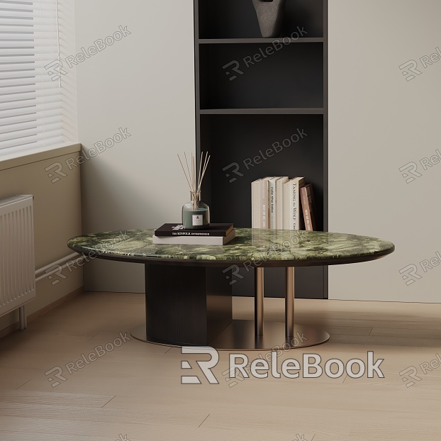 Modern coffee table model