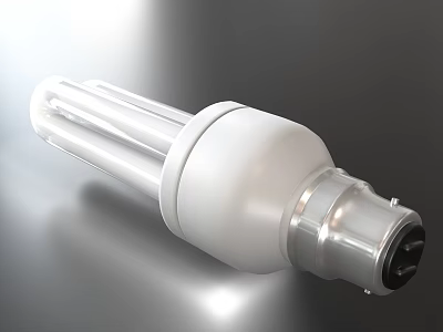 White Modern Downlight Spotlight With Energy Saving Design And Metal Base For Home Lighting 3d model