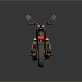 Motorcycle Two-wheeled Motorcycle Cross-country Motorcycle Road Race Motorcycle Motor Vehicle Transport 3d model