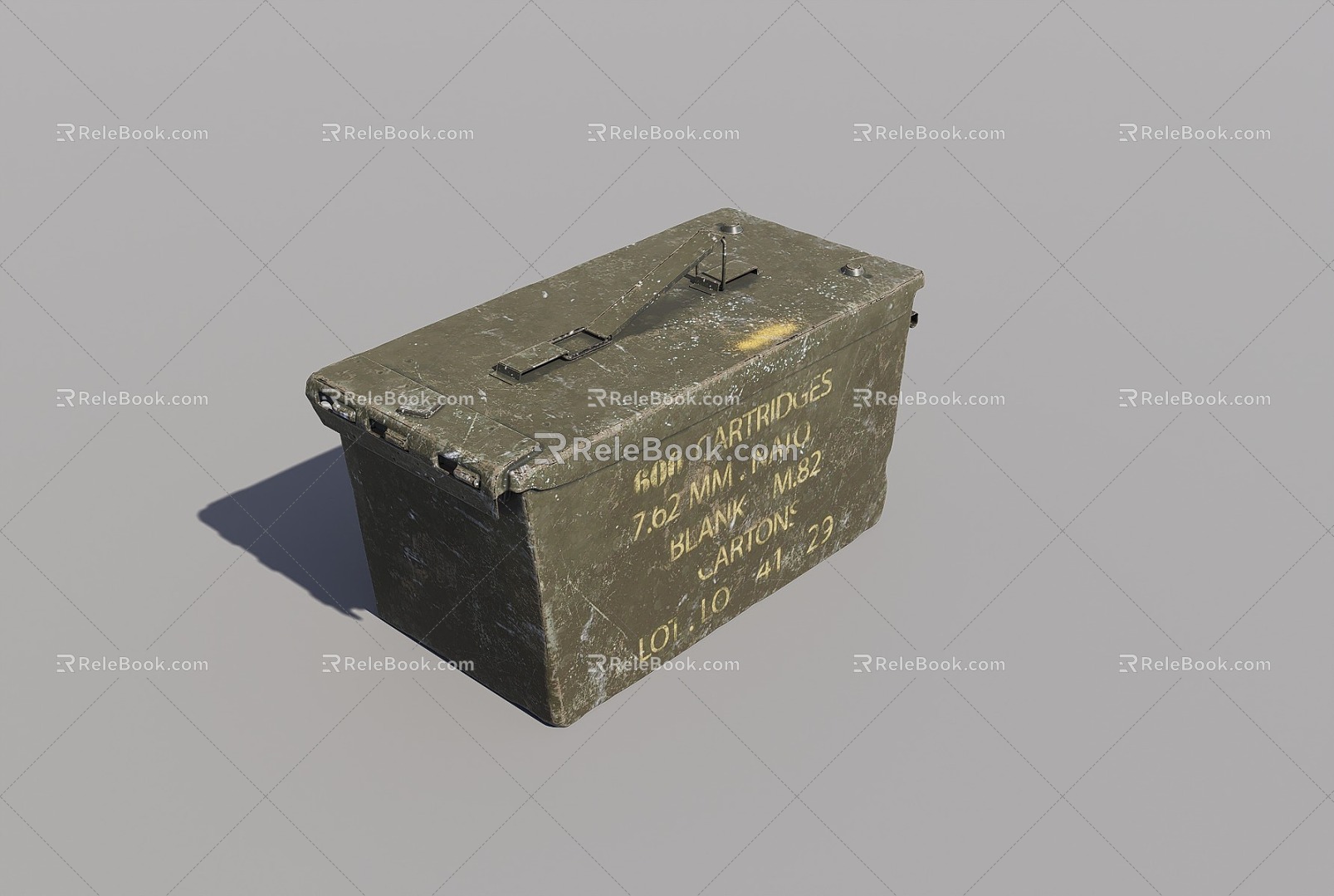 ammunition box 3d model