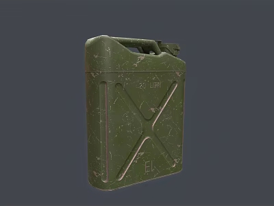Modern fuel tank 3d model