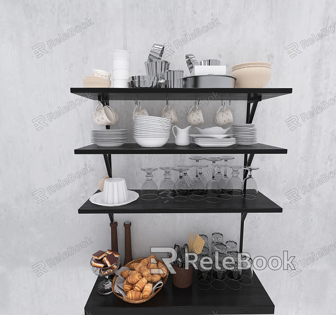 Modern Tableware Kitchenware model