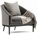 modern armchair 3d model