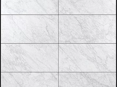 White Marble Tiles For Modern Wall And Floor Decoration With Natural Vein Patterns 3d model