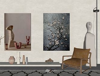 Quiet Decorative Paintings 3d model