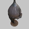 Clean Islamic Helmet 3d model