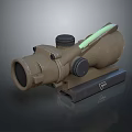 Infrared Steiner Laser Pistol Light Source Firearm Sight Firearm Device 3d model