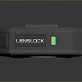 LENSLOCK Wireless Headphone Speaker with Sleek Gray Design and Superior Audio Quality