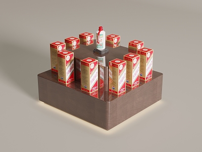 Liquor Maotai Display model