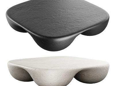 MikeRuizSerra stone coffee table 3d model