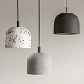 Modern small chandelier 3d model