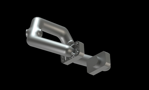 Modern Piping 3d model