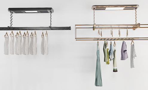 Modern Drying Rack Smart Drying Rack 3d model