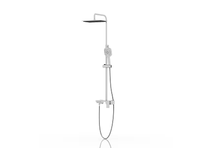 Modern Shower Head 3d model